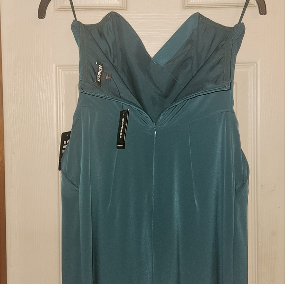 EXPRESS Jumpsuit/Pantsuit Green Size 0 - Picture 8 of 10